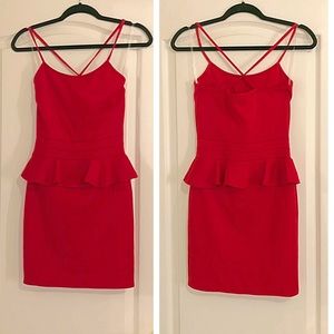 {Wet Seal} Peplum Dress